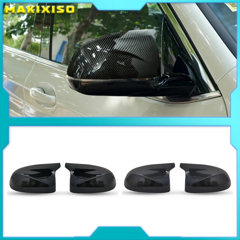 Carbon Fiber/ABS Rearview Mirror Covers For BMW X3 G01 X4 G02 X5 G05 X6 G06 X7 G07 2018-2022 M Style ABS Gloss Black
Carbon Fiber/ABS Rearview Mirror Covers For BMW X3 G01 X4 G02 X5 G05 X6 G06 X7 G07 2018-2022 M Style ABS Gloss Black