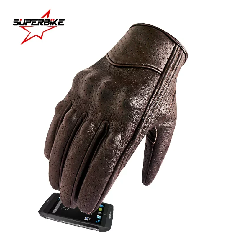 Motorcycle Gloves Leather Touch Screen Men Genuine Leather Cycling Glove Motorbike Racing guantes de moto luvas de motocicleta
Motorcycle Gloves Leather Touch Screen Men Genuine Leather Cycling Glove Motorbike Racing guantes de moto luvas de motocicleta