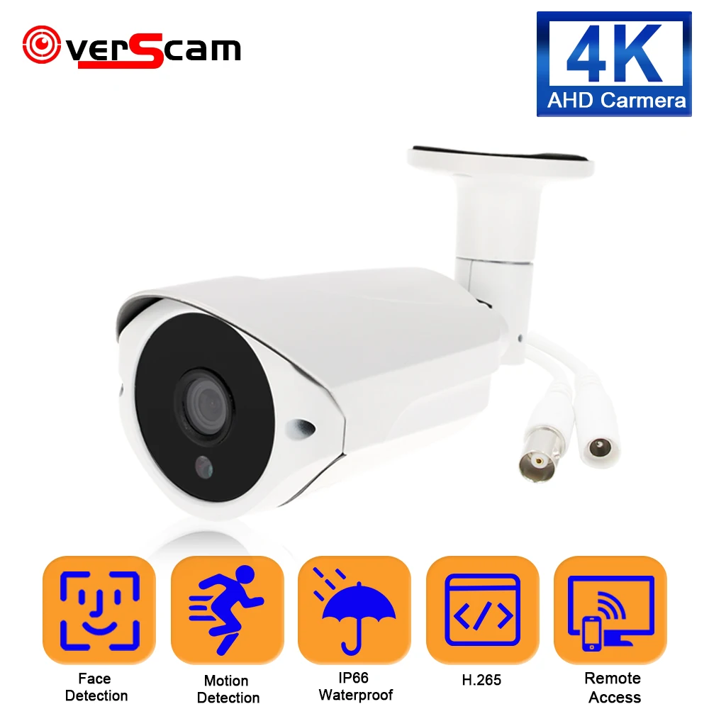 H.265 Super HD 8MP AHD Analog Camera Outdoor Waterproof Security Camera BNC Face Detection CCTV Video Surveillance System 4K
H.265 Super HD 8MP AHD Analog Camera Outdoor Waterproof Security Camera BNC Face Detection CCTV Video Surveillance System 4K