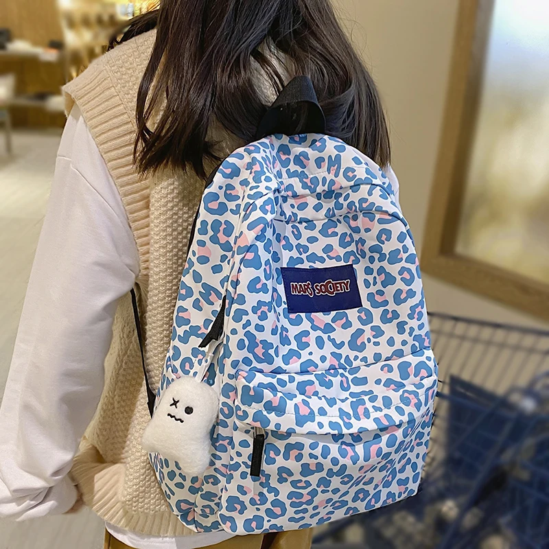 Women Funny Animal Design School Bags For Teenage Girls Leopard Print Backpack White Printed Kawaii Bags Cute Backpack
Women Funny Animal Design School Bags For Teenage Girls Leopard Print Backpack White Printed Kawaii Bags Cute Backpack