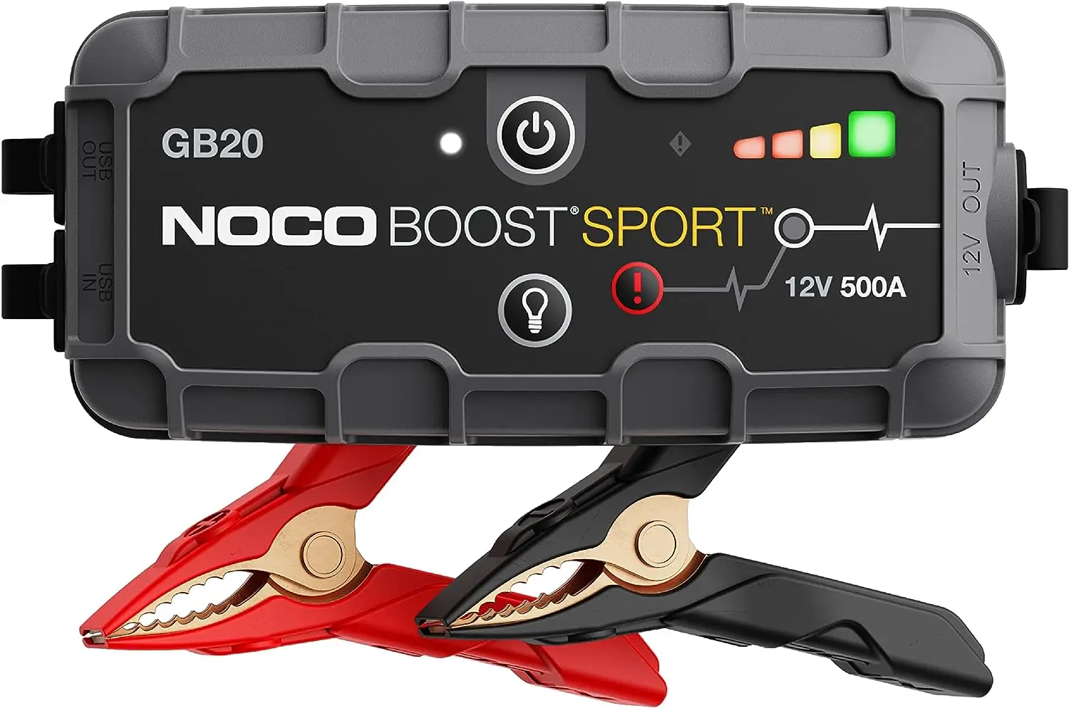 Boost Sport GB20 500A UltraSafe Car Battery Jump Starter, 12V Jump Starter Battery Pack, Battery Booster, Jump Box, Portable Cha
Boost Sport GB20 500A UltraSafe Car Battery Jump Starter, 12V Jump Starter Battery Pack, Battery Booster, Jump Box, Portable Cha