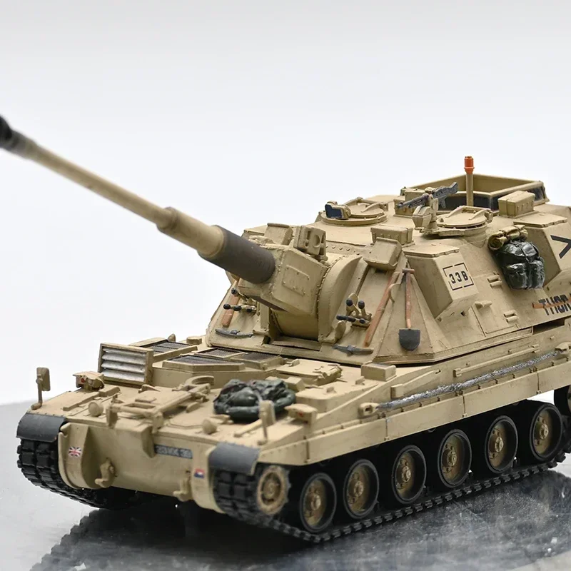 Новинка литье под давлением в масштабе 1:72 британский самоходный корпус AS90 155 мм