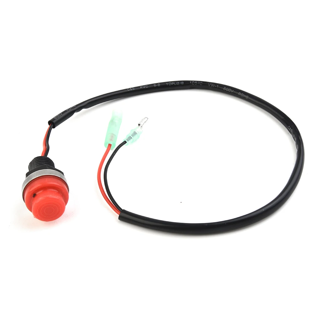 

Switch Start Stop Replacement Control Push Starting Red Round Yacht 1x Accessories Boat Engine Keyless Brand New