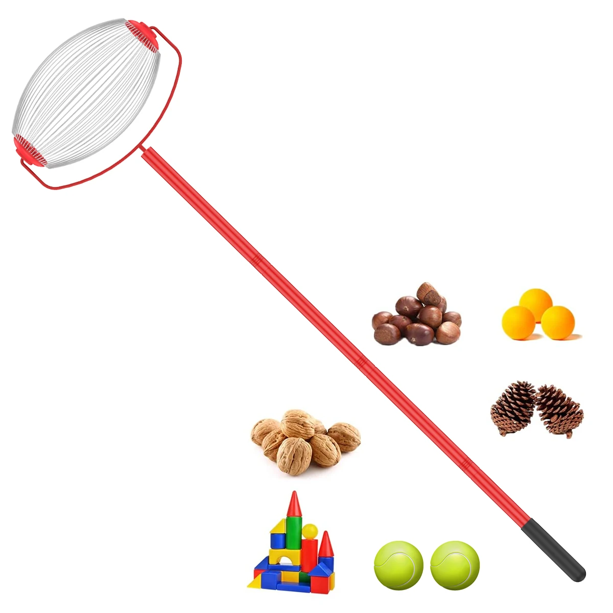 Walnut Picker Adjustable Length Metal Nut Gatherer Rolling Manual Nut Harvester Labor-saving Orchard Pick-Up Tool for Pecans
Walnut Picker Adjustable Length Metal Nut Gatherer Rolling Manual Nut Harvester Labor-saving Orchard Pick-Up Tool for Pecans