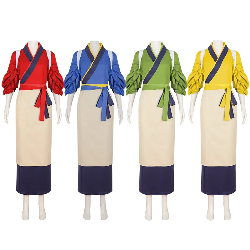 Anime Japanese Kimono Dress Lycoris Recoil Inoue Takina Nishikigi Chisato Cosplay Costume Cafe Workwear LycoReco Outfit Women
Anime Japanese Kimono Dress Lycoris Recoil Inoue Takina Nishikigi Chisato Cosplay Costume Cafe Workwear LycoReco Outfit Women