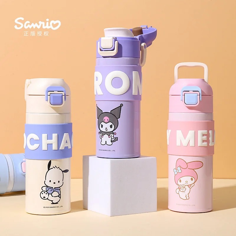 Kuromi Insulated Cup Sanrio Vacuum Cup Student Outdoor Portable Handle Cup Spring Lid Straight Drinking Cup with Tea Partition
Kuromi Insulated Cup Sanrio Vacuum Cup Student Outdoor Portable Handle Cup Spring Lid Straight Drinking Cup with Tea Partition