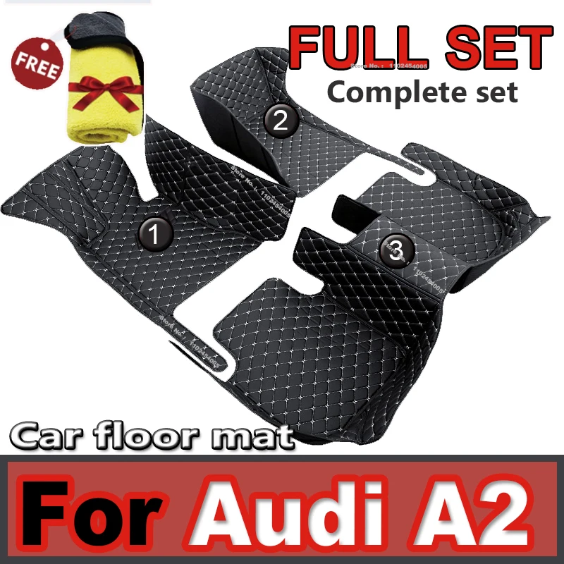 Car Floor Mat For Audi A2 8Z 2000~2005 5seat Water Poof Car Matts Floor Carpet Leather Mat Coche Car Accessories Interior Parts 
Car Floor Mat For Audi A2 8Z 2000~2005 5seat Water Poof Car Matts Floor Carpet Leather Mat Coche Car Accessories Interior Parts