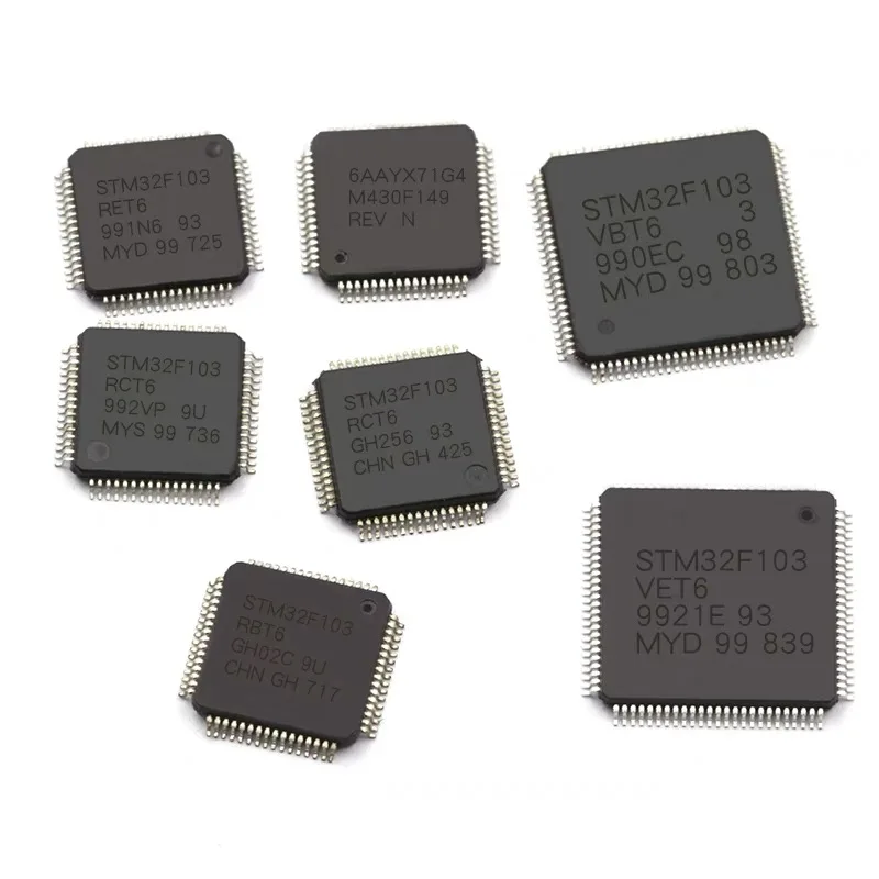 STM32F103C8T6 microcontroller chip STM32F C8T6 / RC/ZE/RB/C8T6 RE micro controller
STM32F103C8T6 microcontroller chip STM32F C8T6 / RC/ZE/RB/C8T6 RE micro controller
