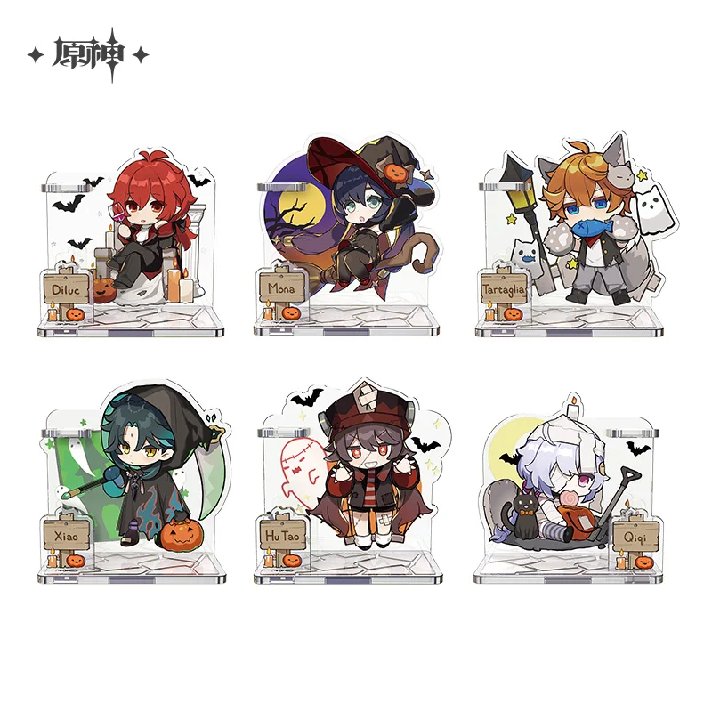 Anime Game Genshin Impact Xiao Tartaglia Halloween Series Cosplay Acrylic Penholder Desktop Decor Action Stand Figure Model Gift
Anime Game Genshin Impact Xiao Tartaglia Halloween Series Cosplay Acrylic Penholder Desktop Decor Action Stand Figure Model Gift