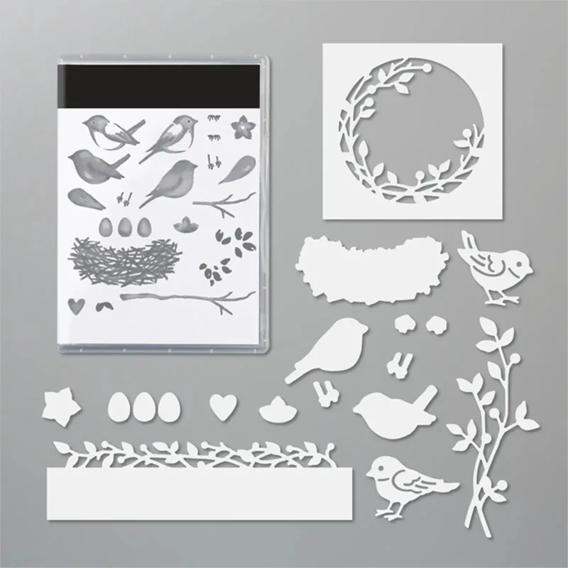 Bird Metal Cutting Dies and Stamps Stencils For Scrapbooking Stamps Embossing Mold DIY Paper Cards Crafts Cut
Bird Metal Cutting Dies and Stamps Stencils For Scrapbooking Stamps Embossing Mold DIY Paper Cards Crafts Cut
