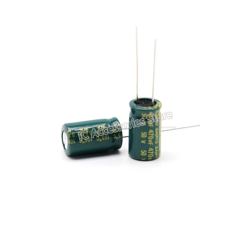 30pcs 50V470UF volume 10X20MM high frequency low resistance high temperature resistant long life electrolytic capacitor 470UF50V
30pcs 50V470UF volume 10X20MM high frequency low resistance high temperature resistant long life electrolytic capacitor 470UF50V