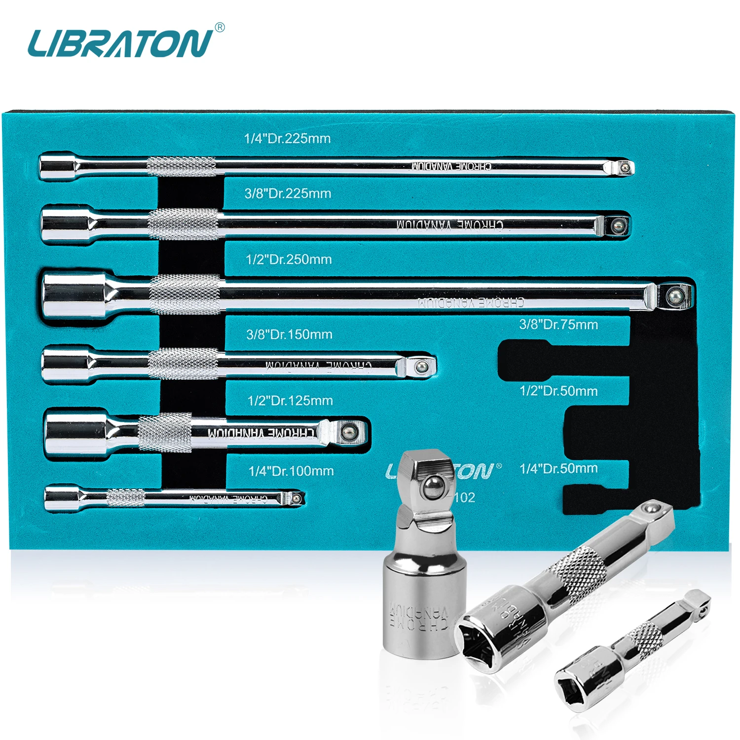 Набор удлинителей Libraton Wobble 9 шт.
Набор удлинителей Libraton Wobble 9 шт.