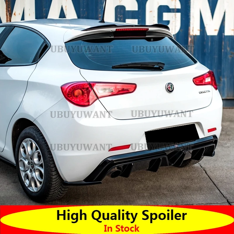 For Alfa Romeo Giulietta 2016 - 2020 Hatchback Lip Spoiler ABS Plastic Glossy Black Car Tail Wing Decoration Rear Roof Spoiler
For Alfa Romeo Giulietta 2016 - 2020 Hatchback Lip Spoiler ABS Plastic Glossy Black Car Tail Wing Decoration Rear Roof Spoiler