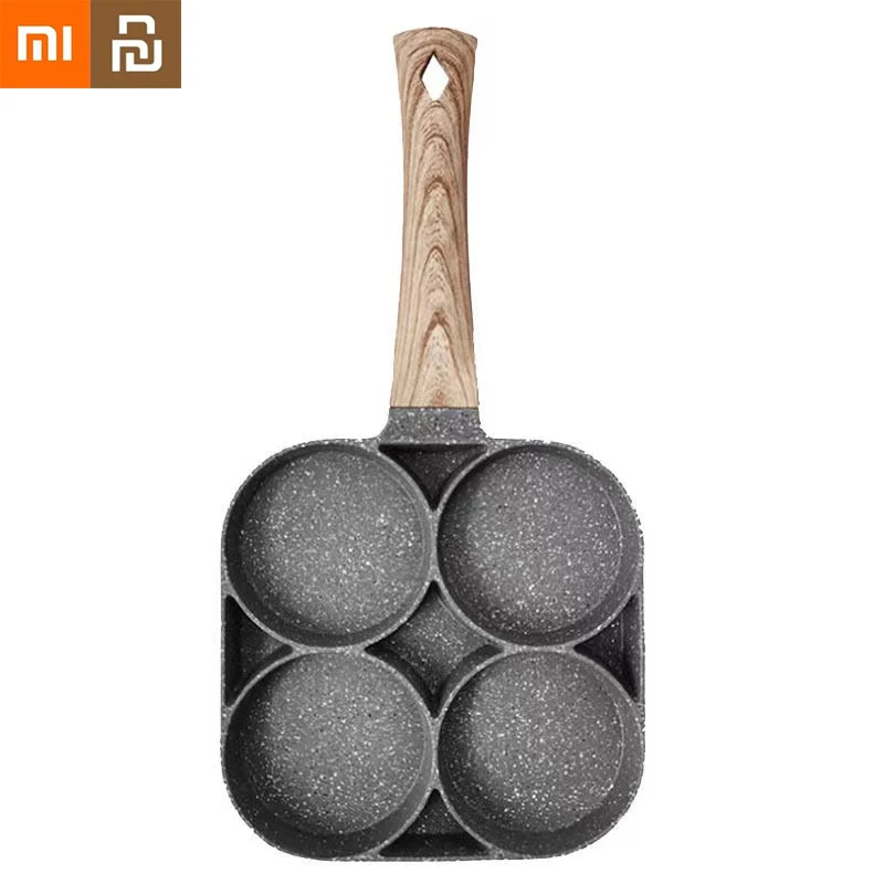 Сковорода Омлет Xiaomi Youpin, кухонная антипригарная сковорода с 4 отверстиями, квадратное дно, для приготовления гамбургеров, яиц
Сковорода Омлет Xiaomi Youpin, кухонная антипригарная сковорода с 4 отверстиями, квадратное дно, для приготовления гамбургеров, яиц