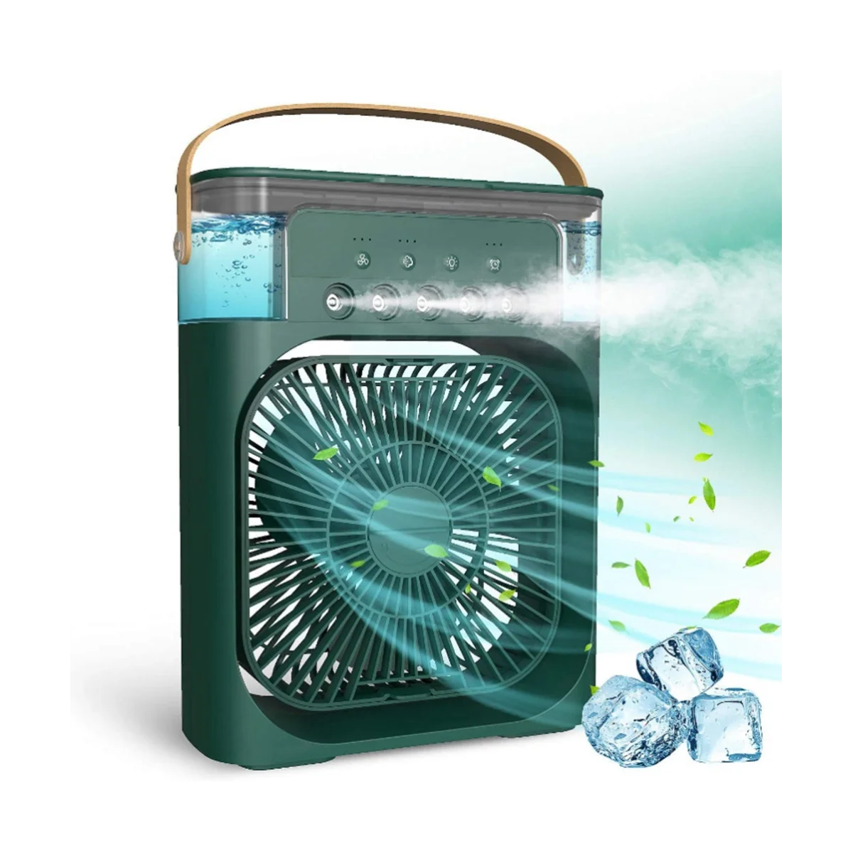 Desktop Electric Fan Cooler Water Cooling Spray Fan USB Humidification Fan Mini Air Humidifier
Desktop Electric Fan Cooler Water Cooling Spray Fan USB Humidification Fan Mini Air Humidifier