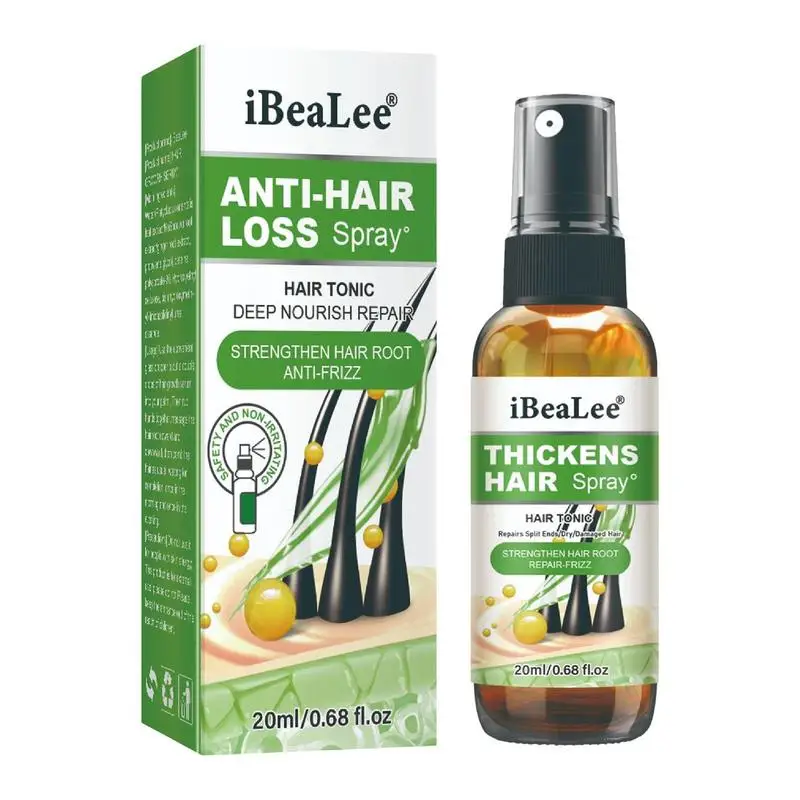 Hair Growth Spray Hair Regeneration Volumizing & Regrowth Spray Thickening Lift 20ml Spray Repairs Follicles Strengthens Roots
Hair Growth Spray Hair Regeneration Volumizing & Regrowth Spray Thickening Lift 20ml Spray Repairs Follicles Strengthens Roots