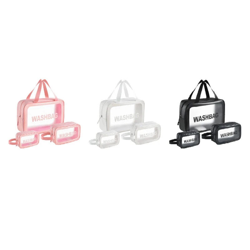 Hot Kf-Transparent Cosmetic Bag Portable Travel Wash Bag Female Pvc Waterproof Storage Bag Portable Storage Bag
Hot Kf-Transparent Cosmetic Bag Portable Travel Wash Bag Female Pvc Waterproof Storage Bag Portable Storage Bag