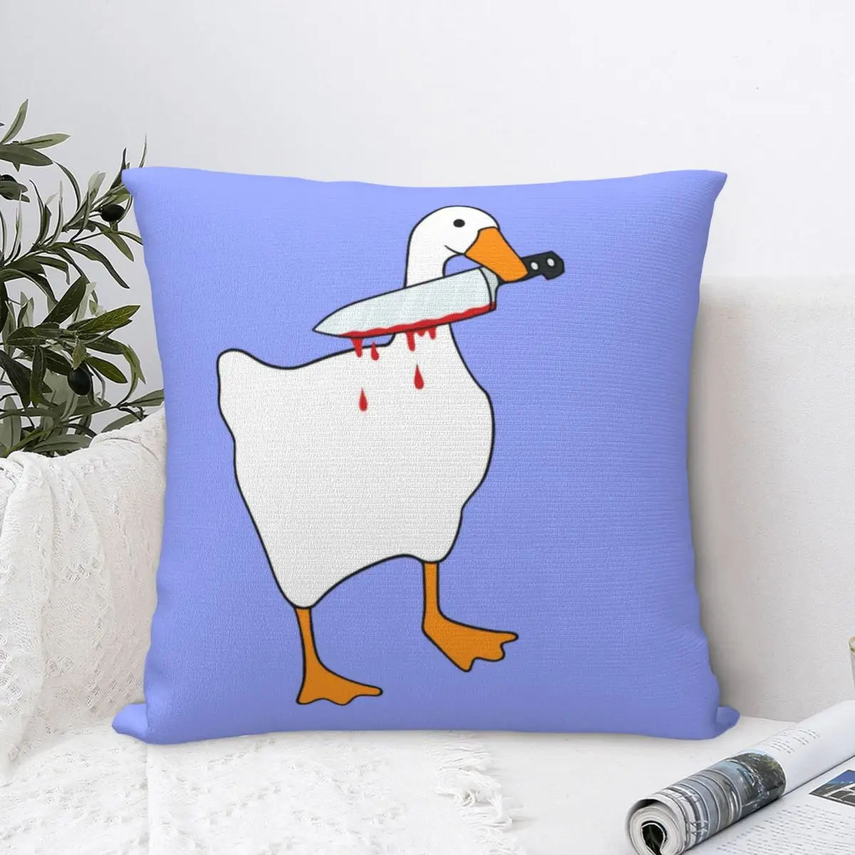 Goose With Knife Pillowcase Pillow Case Cushion Cover Home Sofa Car Decorative Throw Pillow Decor kussensloop Anime
Goose With Knife Pillowcase Pillow Case Cushion Cover Home Sofa Car Decorative Throw Pillow Decor kussensloop Anime