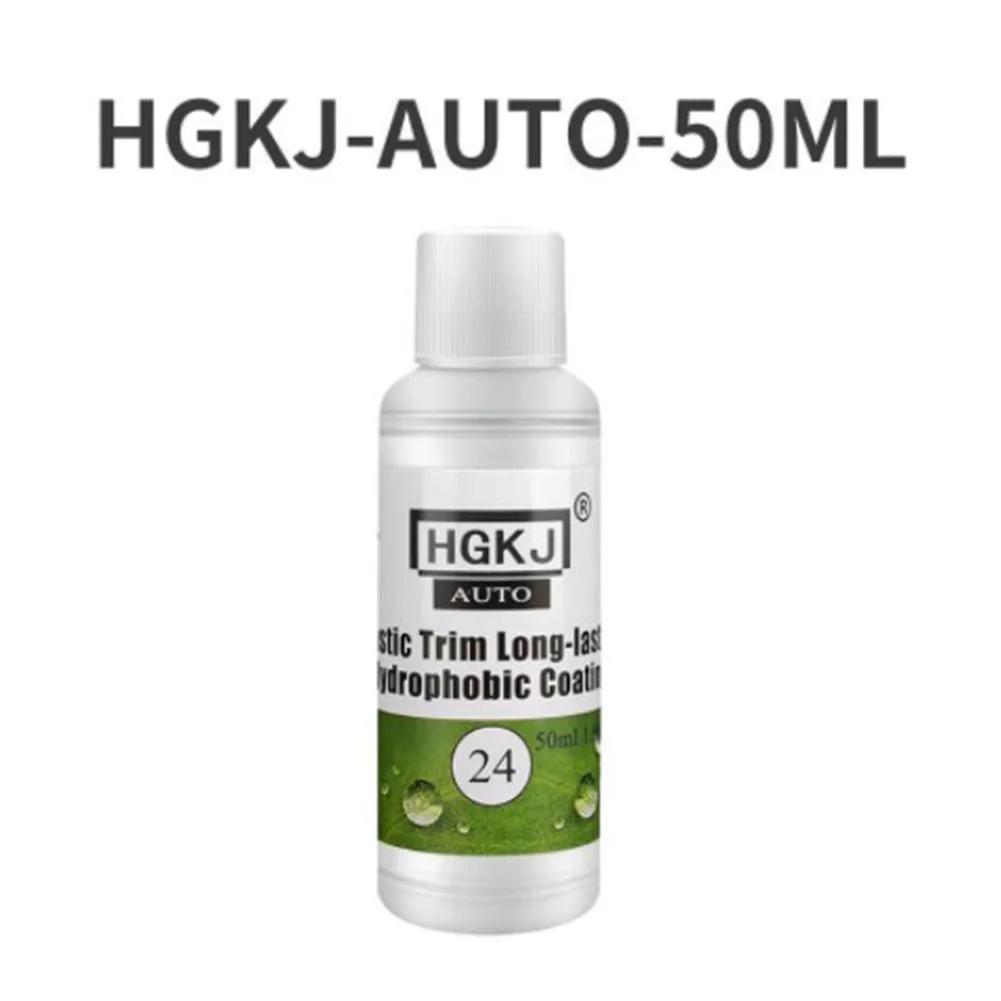 50/100ML Plastic Renovator HGKJ 24 Coating For Auto Plastic Rubber Repair Clean Restore Gloss Black Shine Seal Brighten Retread
50/100ML Plastic Renovator HGKJ 24 Coating For Auto Plastic Rubber Repair Clean Restore Gloss Black Shine Seal Brighten Retread