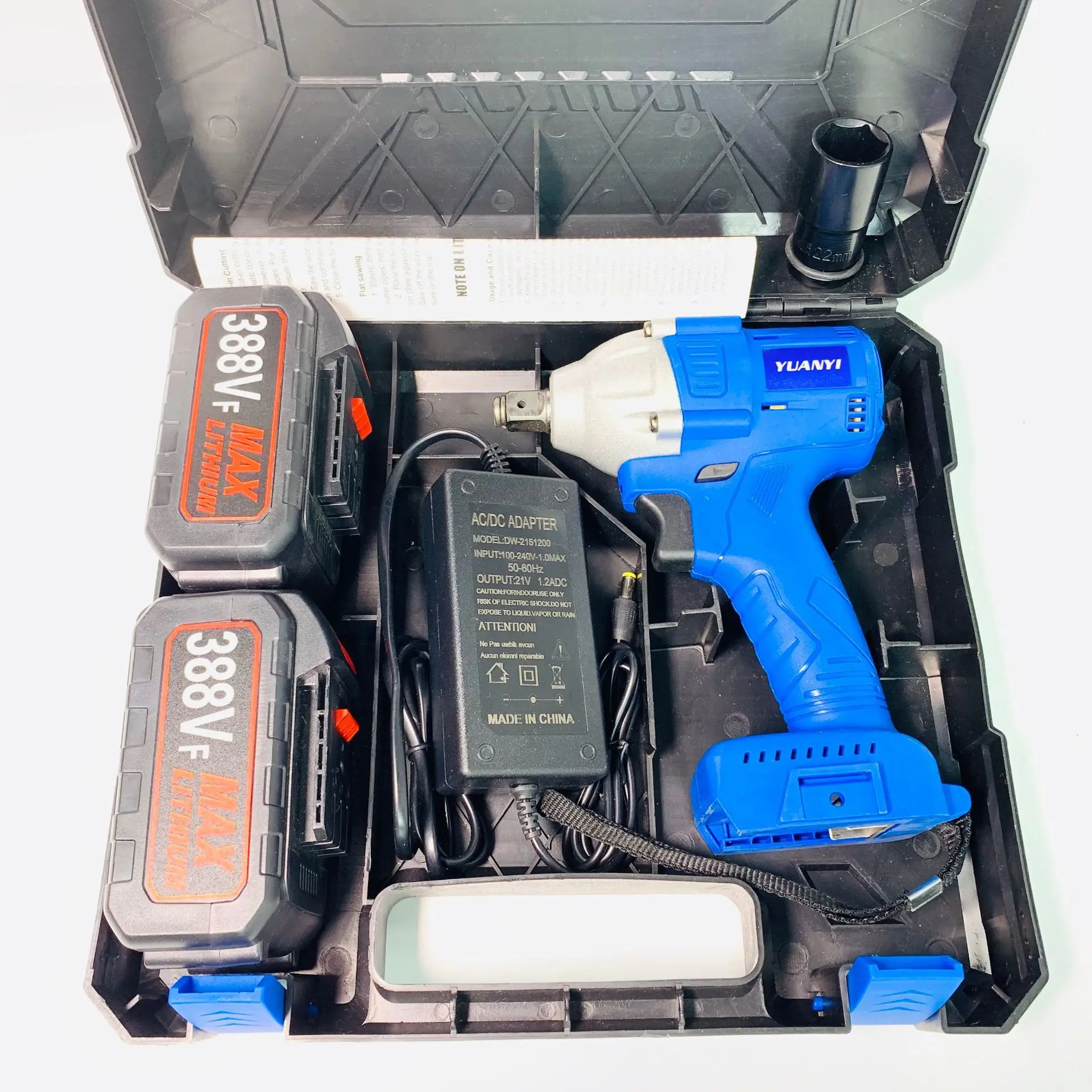 Power lithium rechargeable electric brushless electric wrench impact electric board pad hand
Power lithium rechargeable electric brushless electric wrench impact electric board pad hand