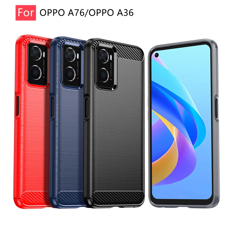 For OPPO A76 Case Cover For OPPO A76 Capas Fashion Phone Bumper Shockproof Back TPU Soft For Cover OPPO A 36 76 A36 A76 Fundas
For OPPO A76 Case Cover For OPPO A76 Capas Fashion Phone Bumper Shockproof Back TPU Soft For Cover OPPO A 36 76 A36 A76 Fundas