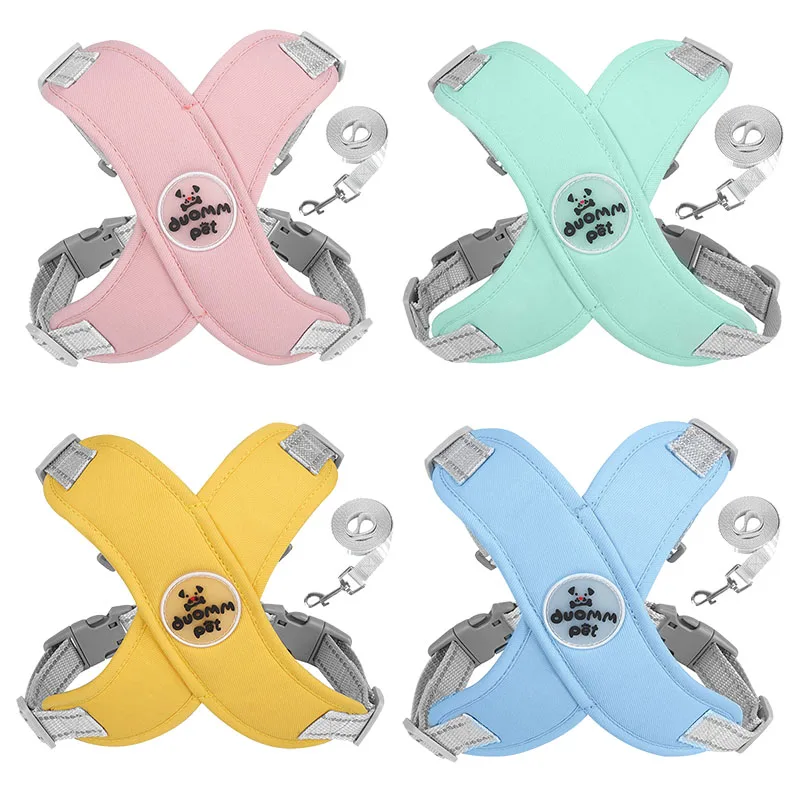 X Shaped Dog Hanress Leash Set Puppy Vest for Small Meidum Dog Chest Straps Reflective Cat Harness Breathable Mesh Walking Tool
X Shaped Dog Hanress Leash Set Puppy Vest for Small Meidum Dog Chest Straps Reflective Cat Harness Breathable Mesh Walking Tool
