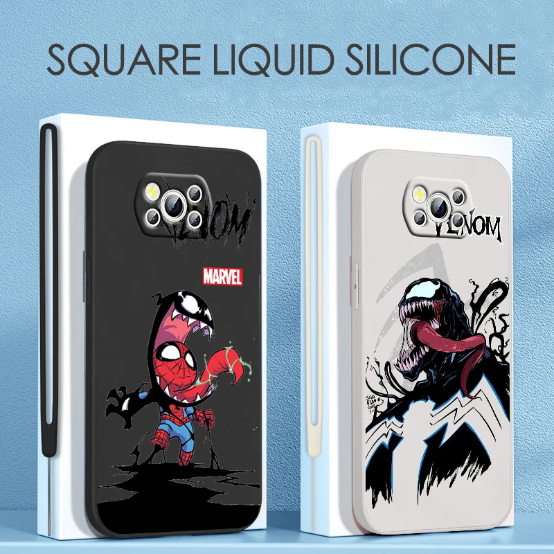 Marvel Venom Cool For Xiaomi POCO C50 C40 X4 M5S F4 M4 X3 F3 M3 C3 Pro GT NFC 4G 5G Liquid Rope Silicone Phone Case
Marvel Venom Cool For Xiaomi POCO C50 C40 X4 M5S F4 M4 X3 F3 M3 C3 Pro GT NFC 4G 5G Liquid Rope Silicone Phone Case