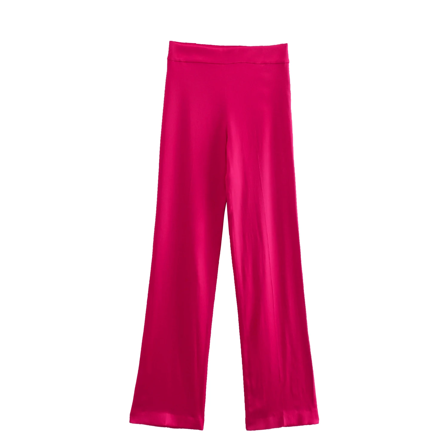 2022 Women Fashion Flowing Straight Pants Vintage High Waist Side Zipper Female Trousers Mujer
2022 Women Fashion Flowing Straight Pants Vintage High Waist Side Zipper Female Trousers Mujer