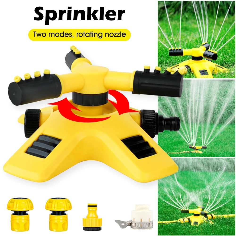 Garden Lawn Sprinkler Automatic 360 Degree Rotating Large Area Coverage Water Sprinkler Garden Supply Spray Nozzle 1/2",3/4" 1
Garden Lawn Sprinkler Automatic 360 Degree Rotating Large Area Coverage Water Sprinkler Garden Supply Spray Nozzle 1/2",3/4" 1