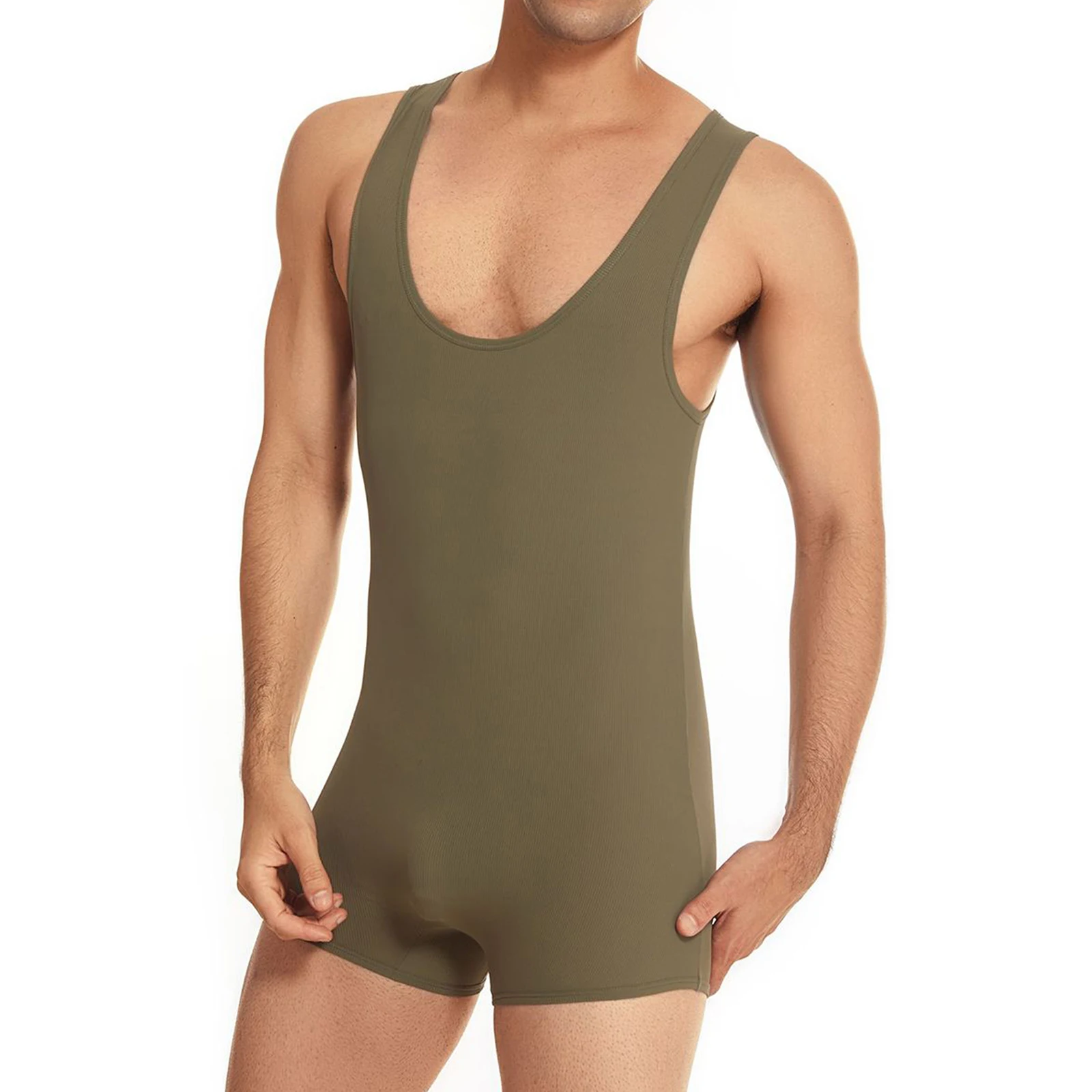 Mens Sports Athletic Training Romper One Piece Wrestling Singlet Bodysuit Underwear Leotard Jumpsuit
Mens Sports Athletic Training Romper One Piece Wrestling Singlet Bodysuit Underwear Leotard Jumpsuit