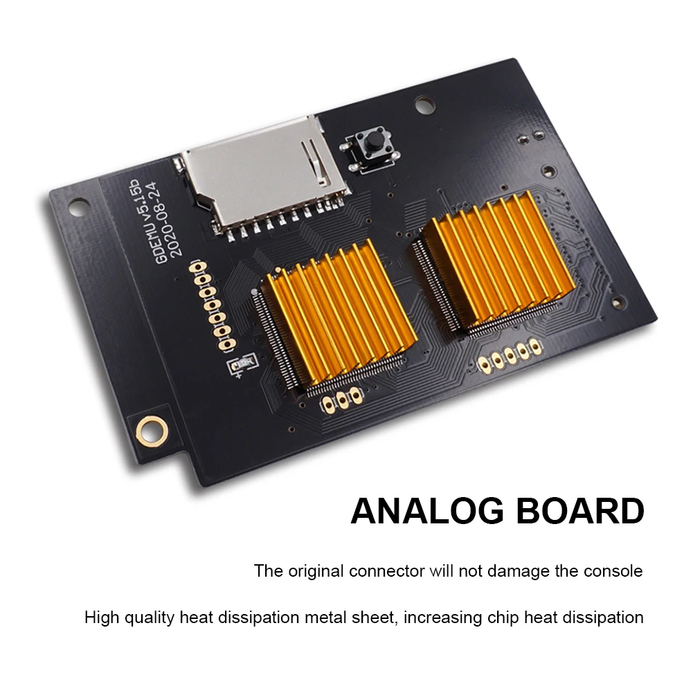 V5.15B GDEMU Optical Drive Simulation Board for SEGA Dreamcast DC Console Optical Drive Simulation Board Replacement
V5.15B GDEMU Optical Drive Simulation Board for SEGA Dreamcast DC Console Optical Drive Simulation Board Replacement