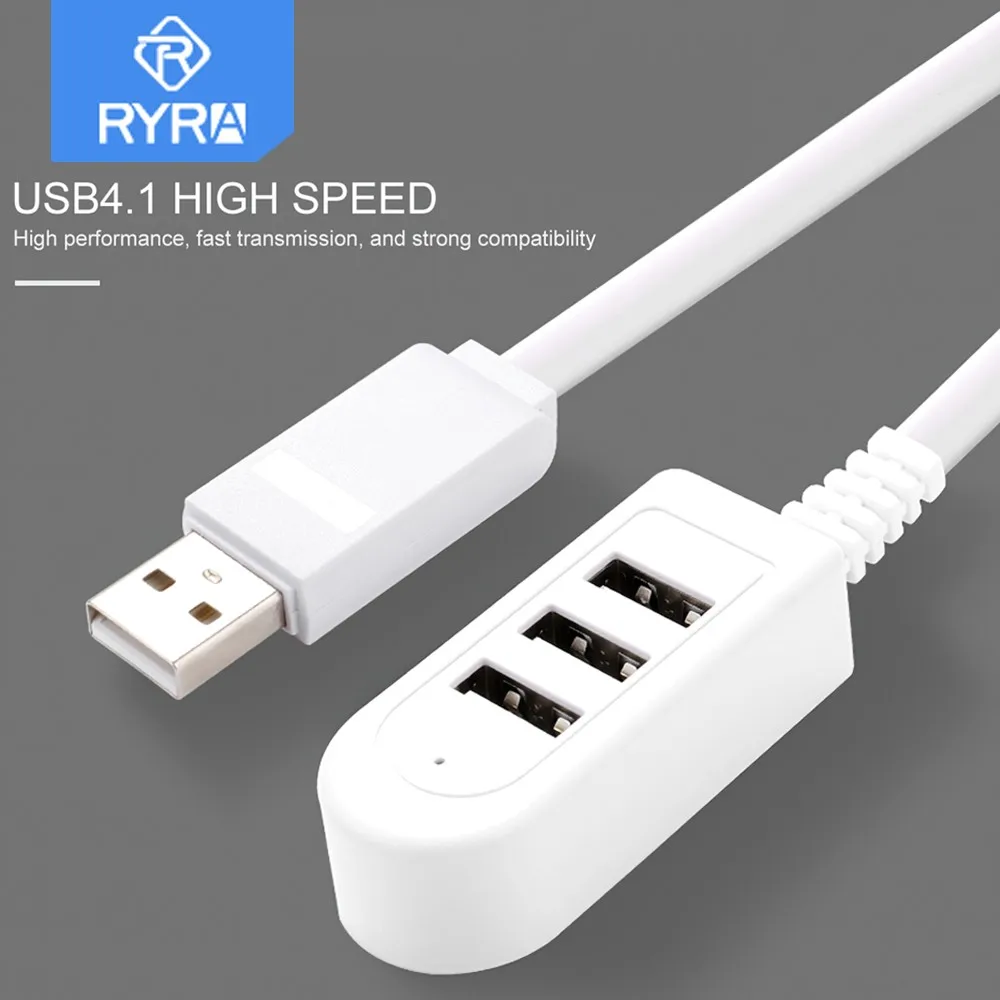 Многофункциональный 3-портовый USB-кабель RYRA 3A для зарядки и передачи данных 
Многофункциональный 3-портовый USB-кабель RYRA 3A для зарядки и передачи данных
