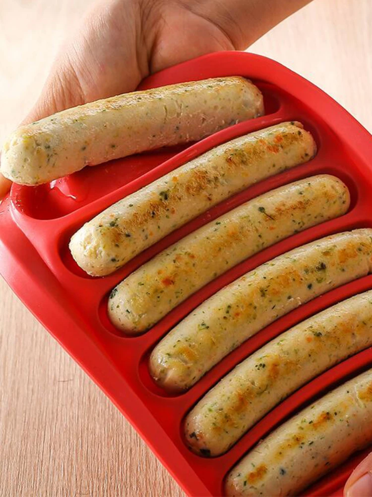 Baking Pie Silicone Sausage Maker Mold DIY Silicone Handmade Hamburger Hot Dog Mold Reusable Kitchen Accessories Gadget for Cake
Baking Pie Silicone Sausage Maker Mold DIY Silicone Handmade Hamburger Hot Dog Mold Reusable Kitchen Accessories Gadget for Cake