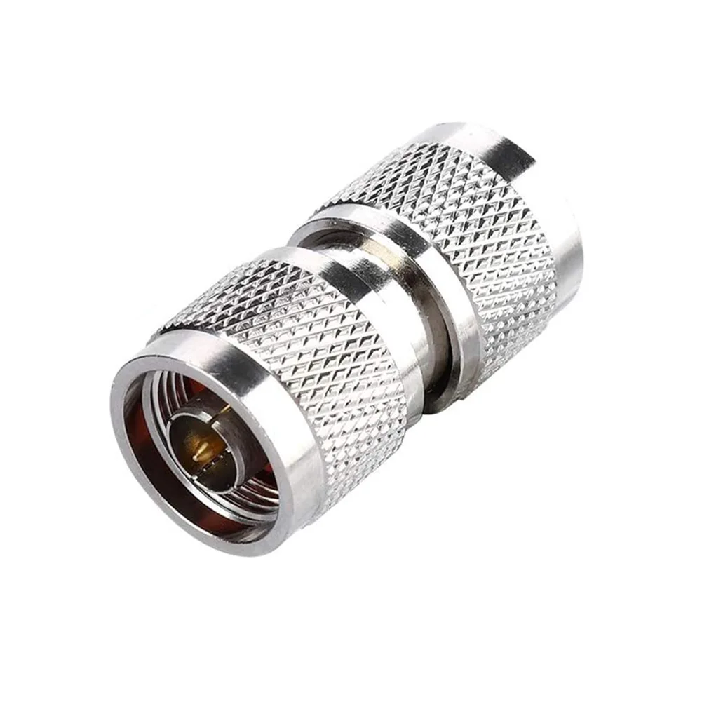 N Type Male To N Type Male Connector Joiner Helium Antenna Connector Pure Copper Low Loss For Wi-Fi Radio Wireless LAN Devices
N Type Male To N Type Male Connector Joiner Helium Antenna Connector Pure Copper Low Loss For Wi-Fi Radio Wireless LAN Devices
