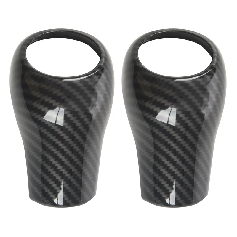 2X Carbon Fiber Gear Shift Knob Cover for Mercedes-Benz W204 W212 A C E G GLS Class
2X Carbon Fiber Gear Shift Knob Cover for Mercedes-Benz W204 W212 A C E G GLS Class