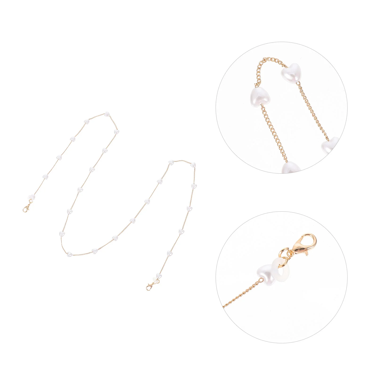 Earphone Strap Lanyard Pearl Beads Earphone Chain Anti-Lost Eyeglass Chain
Earphone Strap Lanyard Pearl Beads Earphone Chain Anti-Lost Eyeglass Chain