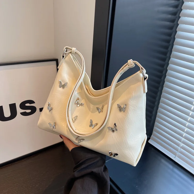 Fashion Simple Tote Large Capacity Bags For Women 2023 New Luxury Handbags Popping Crackle Shoulder Crossbody Underarm Bag
Fashion Simple Tote Large Capacity Bags For Women 2023 New Luxury Handbags Popping Crackle Shoulder Crossbody Underarm Bag