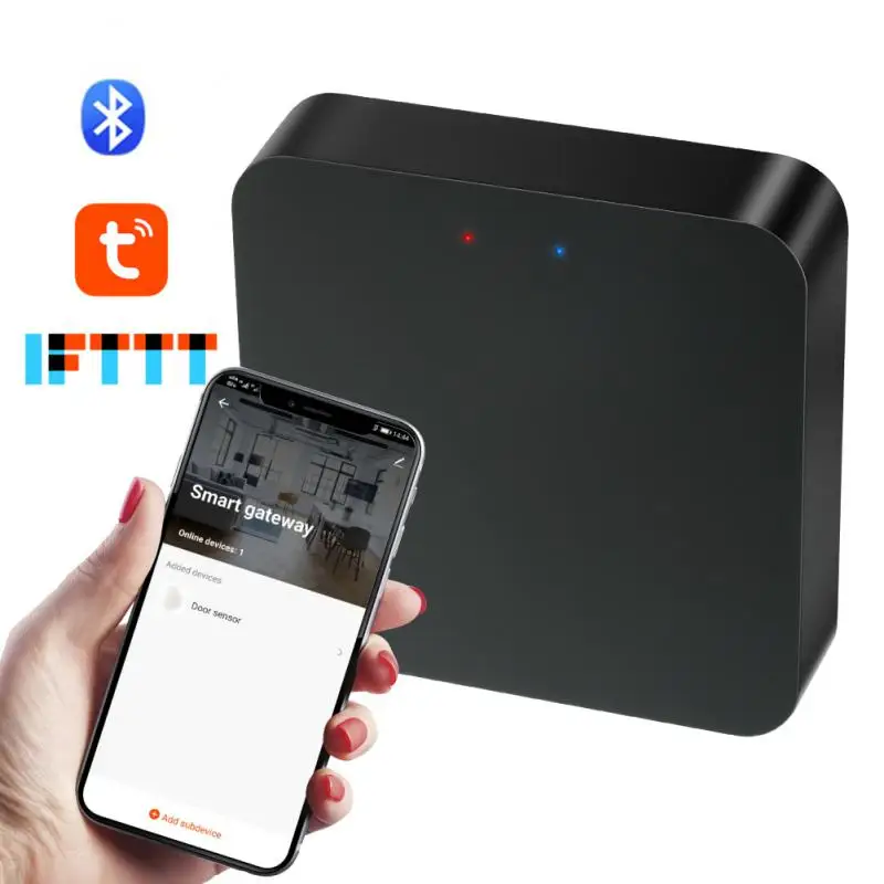 Tuya Smart Gateway Hub Smart Home Bridge Smart Life APP Wireless Remote Controller Works With Alexa Google Home
Tuya Smart Gateway Hub Smart Home Bridge Smart Life APP Wireless Remote Controller Works With Alexa Google Home