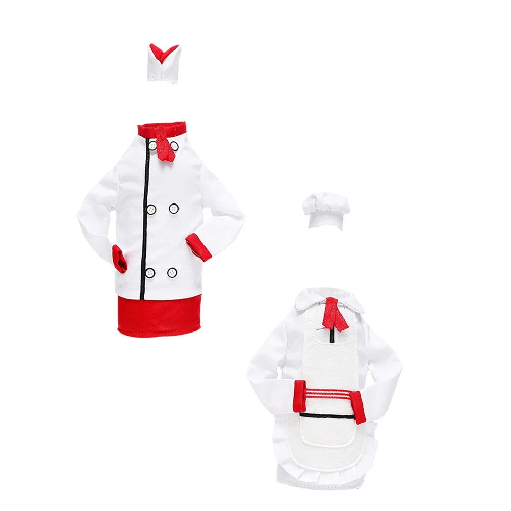 2 Sets Chef Clothing Bottle Cover Christmas Style Unique Bottle DIY Decor Bottle Cover 
2 Sets Chef Clothing Bottle Cover Christmas Style Unique Bottle DIY Decor Bottle Cover