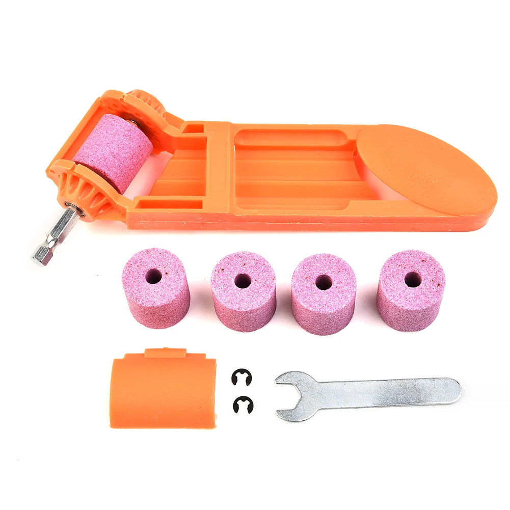 Durable New Practical Drill Sharpener Millstone Accessories Wheel & Wrench Corundum Grinding Portable Resisting
Durable New Practical Drill Sharpener Millstone Accessories Wheel & Wrench Corundum Grinding Portable Resisting