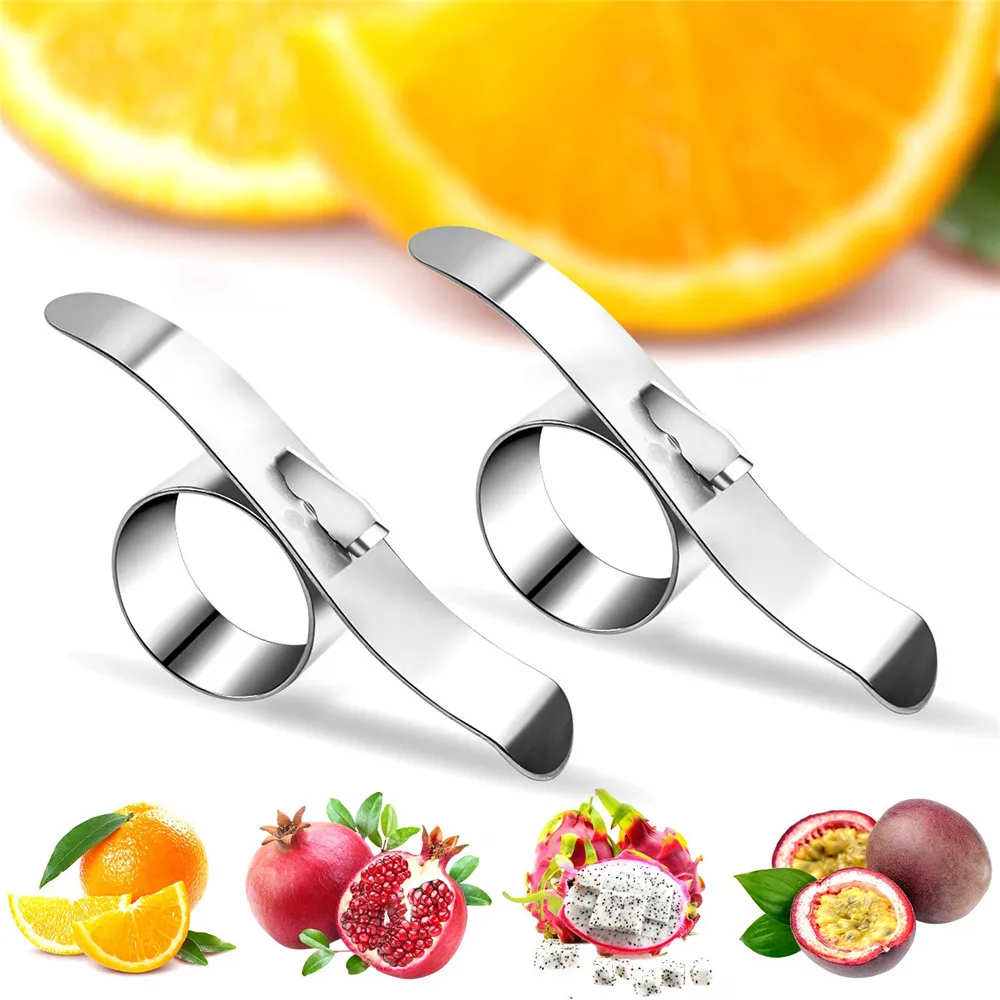 Orange Peeler Stainless Steel Fruit Skin Parer Creative Kitchen Tool Orange Skin Remover Opener Fruit Slicer Stripper Device
Orange Peeler Stainless Steel Fruit Skin Parer Creative Kitchen Tool Orange Skin Remover Opener Fruit Slicer Stripper Device