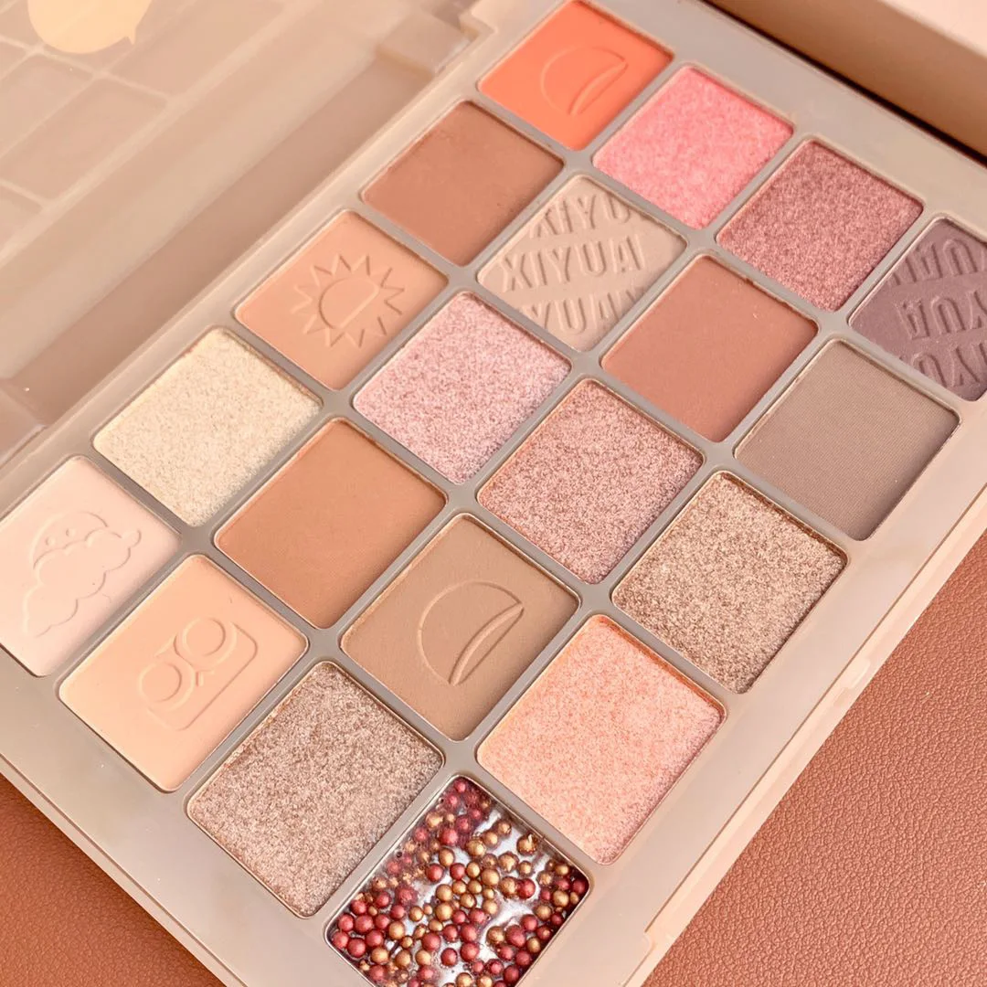 New 20 Colors Nude Glitter Eyeshadow Matte Shimmer Palette Long Lasting Waterproof Mineral Powder Eye Shadow Makeup Cosmetic Kit
New 20 Colors Nude Glitter Eyeshadow Matte Shimmer Palette Long Lasting Waterproof Mineral Powder Eye Shadow Makeup Cosmetic Kit