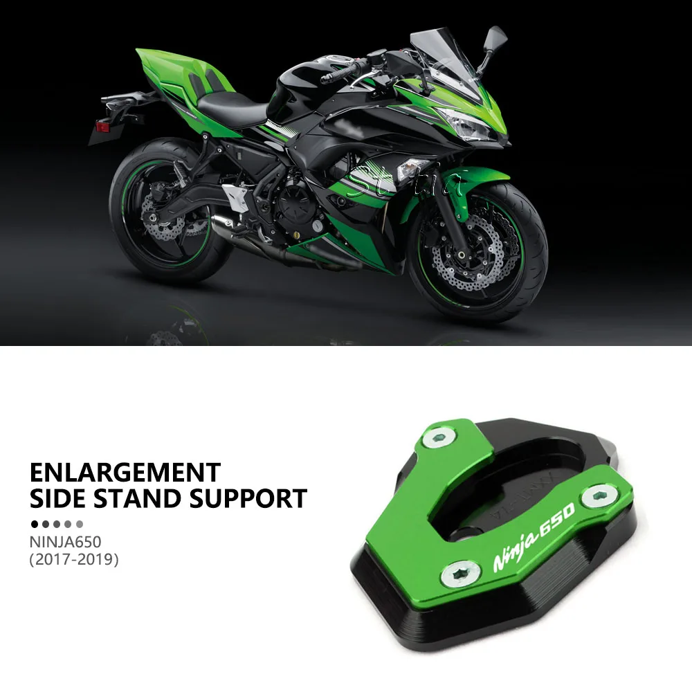 Fit For KAWASAKI NINJA650 NINJA 650 2017 2018 2019 2020 2021 Motorcycle New CNC Kickstand Sidestand Stand Extension Enlarger Pad
Fit For KAWASAKI NINJA650 NINJA 650 2017 2018 2019 2020 2021 Motorcycle New CNC Kickstand Sidestand Stand Extension Enlarger Pad