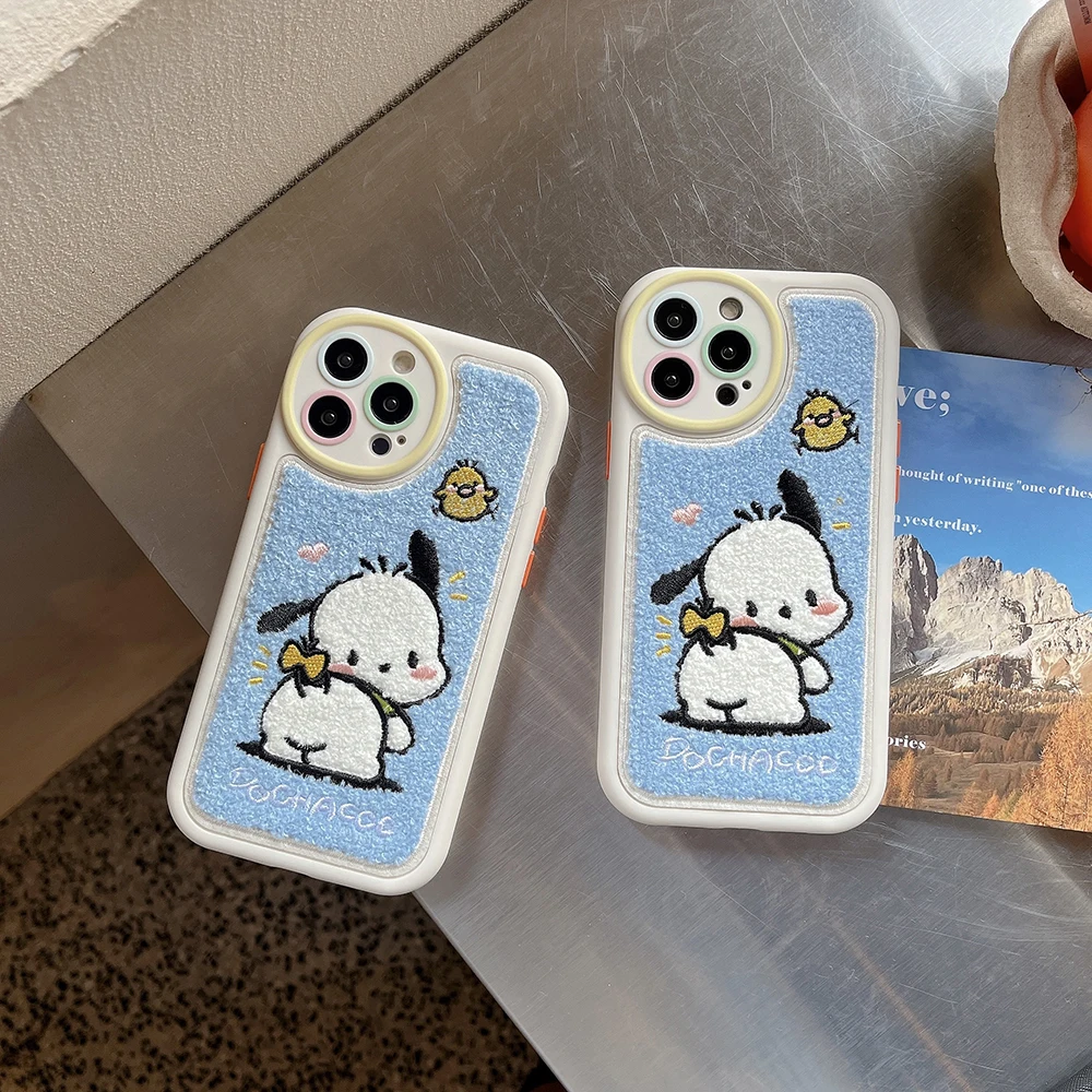 Kawaii Sanrio Pochacco Phone Case For Iphone 11 12 13 14 Pro Max X Xs Xr 7 8 Plus SE 2020 Silicone Anti-drop
Kawaii Sanrio Pochacco Phone Case For Iphone 11 12 13 14 Pro Max X Xs Xr 7 8 Plus SE 2020 Silicone Anti-drop