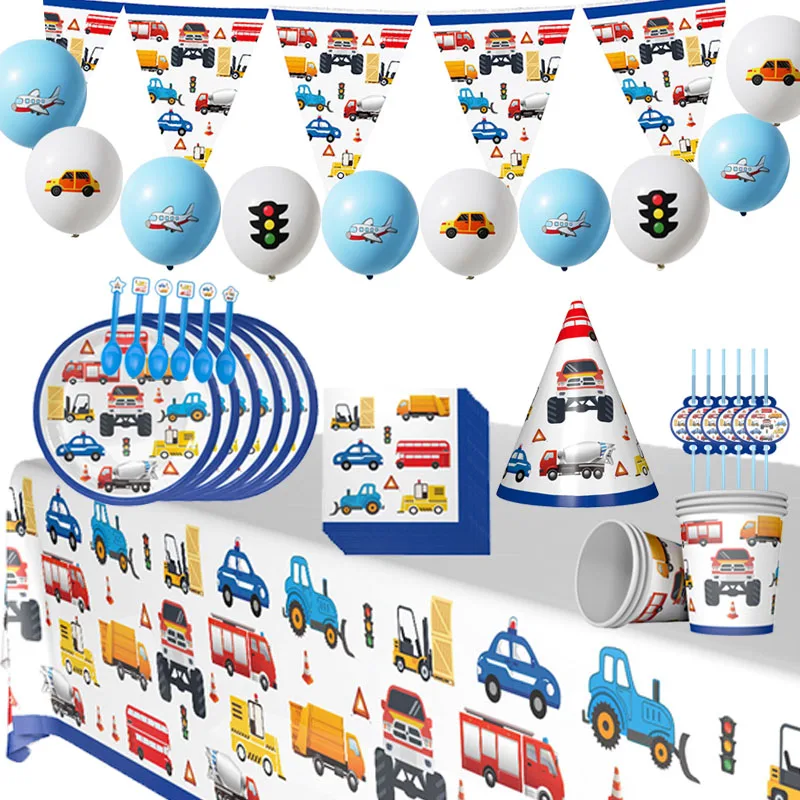 Decoration For Children's Party, Cutlery Set, Excavator, Balloon, Napkin, Paper Cup, Banner, Baby Shower, Birthday
Decoration For Children's Party, Cutlery Set, Excavator, Balloon, Napkin, Paper Cup, Banner, Baby Shower, Birthday