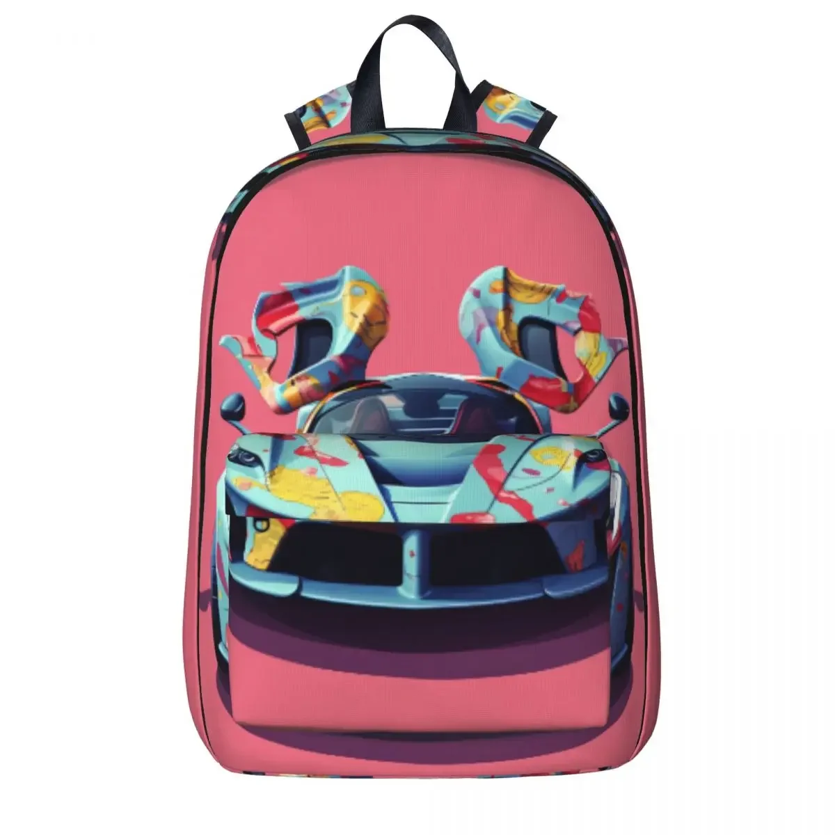 Passionate Sports Car Backpack Simplified Form Graffiti University Backpacks Women Men Casual School Bags Lightweight Rucksack
Passionate Sports Car Backpack Simplified Form Graffiti University Backpacks Women Men Casual School Bags Lightweight Rucksack