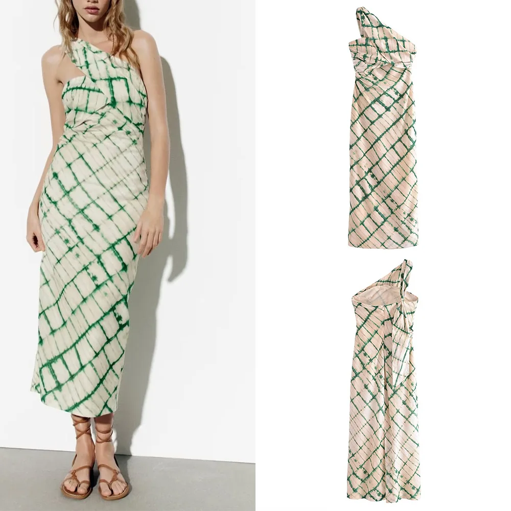 Женское платье с одним плечом и косым воротником PB & ZA, весна 2957306
Женское платье с одним плечом и косым воротником PB & ZA, весна 2957306