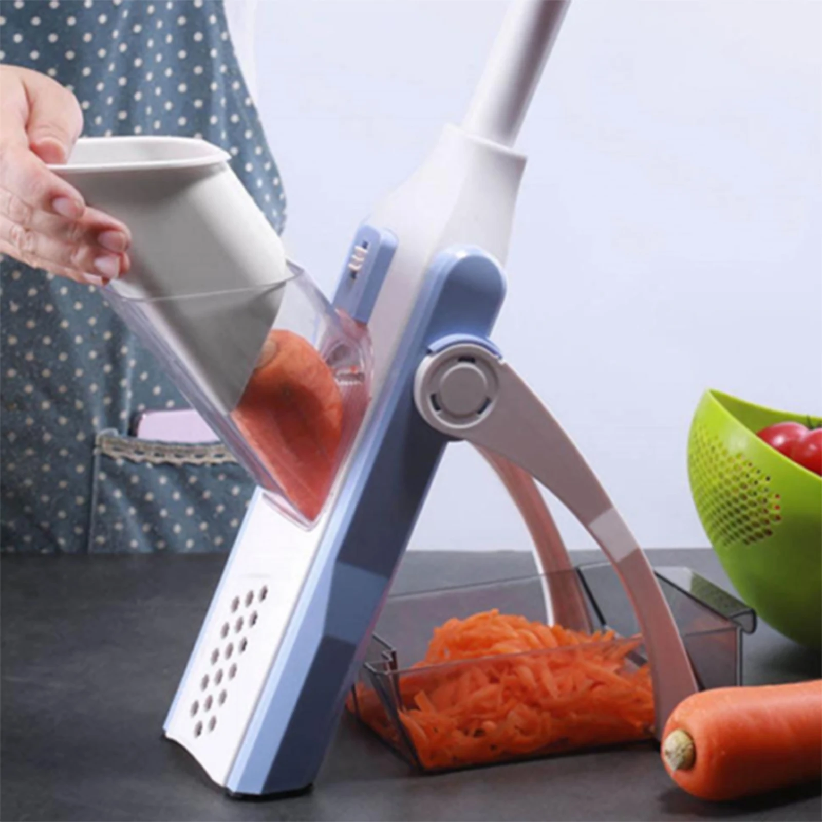 Multifunction Vegetable Cutter Safe Mandoline Kitchen Slicer Salad Chopper Potato Slicer French Fries Cutter Cooking Gadget
Multifunction Vegetable Cutter Safe Mandoline Kitchen Slicer Salad Chopper Potato Slicer French Fries Cutter Cooking Gadget