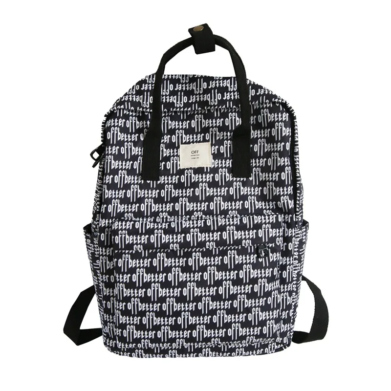 Women Letter Printing Backpacks Ladies School Bags Fashion Laptop Backpack for Women Bags Nylon Waterproof Teenage Girls Bookbag
Women Letter Printing Backpacks Ladies School Bags Fashion Laptop Backpack for Women Bags Nylon Waterproof Teenage Girls Bookbag