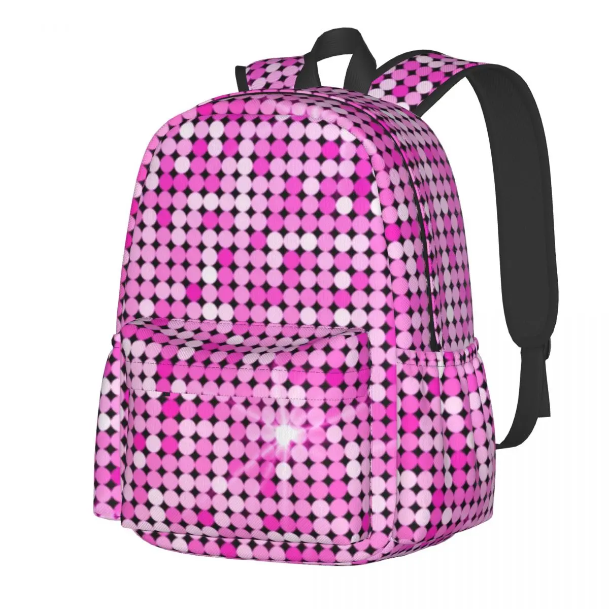 Shiny Disco Ball Backpack Male Sequins Print Durable Backpacks Polyester Kawaii School Bags College High Quality Rucksack
Shiny Disco Ball Backpack Male Sequins Print Durable Backpacks Polyester Kawaii School Bags College High Quality Rucksack